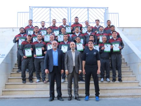 کلاس مربیگری درجه D آسیا در هیات فوتبال شمالشرق برگزار شد