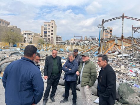 بازدید میرشاد ماجدی از ورزشگاه بعثت و شهید پناهی تهران بازدید میرشاد ماجدی از ورزشگاه بعثت و شهید پناهی تهران