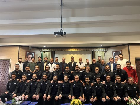 مراسم اختتامیه کلاس سطح B کنفدراسیون فوتبال آسیا