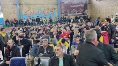 مراسم اختتامیه فوتبال آقایان و بانوان شهرستان ورامین