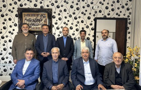 دیدار هیات مدیره کانون مربیان فوتبال ایران و سرپرست هیات فوتبال استان