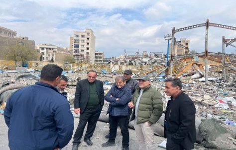 بازدید میرشاد ماجدی از ورزشگاه بعثت و شهید پناهی تهران بازدید میرشاد ماجدی از ورزشگاه بعثت و شهید پناهی تهران