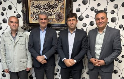 دیدار اعضای هیات رییسه فدراسیون با سرپرست هیات فوتبال استان تهران