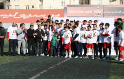 مراسم قهرمانی تیم نونهالان پرسپولیس برگزار شد