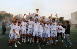 تیم فوتبال احسان ری قهرمان لیگ برتر بزرگسالان شد