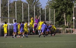 برتری تیم منتخب نوجوانان تهران مقابل تیم نوجوانان فولاد