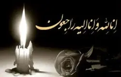 پیام تسلیت به بهزاد حنیفی
