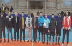 حضور سرزده دکتر شیرازی در مسابقات فوتسال تهران