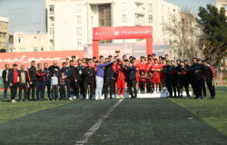 جام قهرمانی لیگ برتر بر دستان نونهالان پرسپولیس