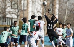 دیدار دوستانه منتخب تهران با تیم ملی زیر 14 سال