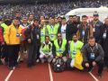 امدادگران هوادار هیئت فوتبال جان هواداران را دربی نجات دادند
