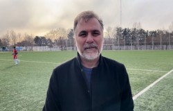 حضور صبحگاهی میرشاد ماجدی در تمرین بازیکنان منتخب تهران