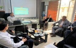 نشست راهبردی هیات فوتبال با حضورروسای قرچک و ورامین