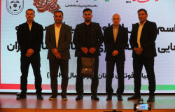 مراسم رونمایی از البسه داوری و تقدیر از پیشکسوتان برگزار شد