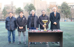 تیم فوتبال احسان ری قهرمان لیگ برتر بزرگسالان شد