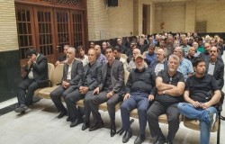 بزرگان فوتبال و ورزش در مراسم ختم و یاد بود برادر دکتر شیرازی