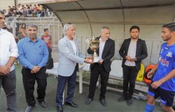 حضور دکتر شیرازی در هفته پایانی مسابقات لیگ یک جوانان استان