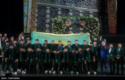 مراسم بدرقه تیم ملی ایران برگزار شد
