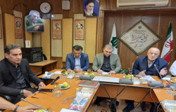 حضورمیرشاد ماجدی در نشست ورزش حزب مؤتلفه اسلامی