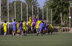 برتری تیم منتخب نوجوانان تهران مقابل تیم نوجوانان فولاد