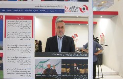 بازدید دکتر شیرازی از نمایشگاه مطبوعات به دعوت خبرگزاری برنا
