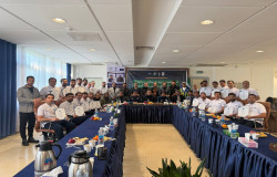 حضور ماجدی در مراسم اختتامیه کلاس مربیگری سطح B پردیس