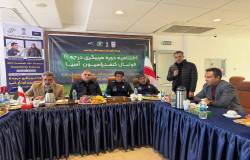 حضور ماجدی در مراسم اختتامیه کلاس مربیگری سطح B پردیس