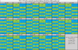 ✅ترتیب برگزاری مسابقات مرحله اول لیگ برتر فوتبال امیدهای پسران استان تهران در فصل 1406 - 1405