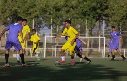برتری تیم منتخب نوجوانان تهران مقابل تیم نوجوانان فولاد