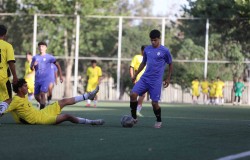 برتری تیم منتخب نوجوانان تهران مقابل تیم نوجوانان فولاد