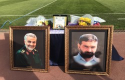 مراسم گرامیداشت شهید سرلشگر طهرانی مقدم توسط رییس هیات فوتبال استان تهران برگزار شد