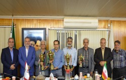 مراسم اهدای جام مسابقات پیشکسوتان استان تهران برگزار شد
