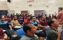 کلاس دانش افزایی تئوری و عملی داوران فوتسال برگزارشد