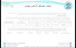 در خصوص شکایت باشگاه آینده سازان حامی