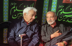 مراسم عزاداری شب تاسوعا در هیات فوتبال برگزار شد