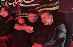 هیات فوتبال استان تهران میزبان عزاداران حسینی(شب نهم)