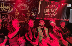 هیات فوتبال استان تهران میزبان عزاداران حسینی(شب نهم)