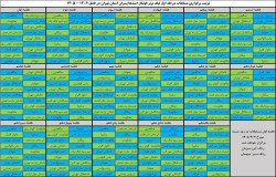 ✅ترتیب برگزاری مسابقات مرحله اول لیگ برتر فوتبال امیدها پسران استان تهران در فصل 1406 - 1405