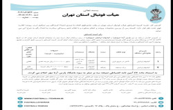 در خصوص گزارش مسابقه پارس آره نا و کیا مهام