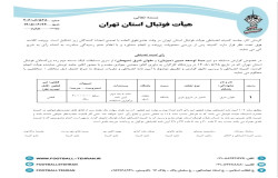 در خصوص گزارش مسابقه دو تیم مبنا توسعه مبین و ملوان شرق