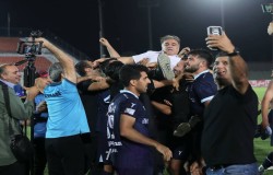 پیام تبریک در پی صعود تیم فوتبال پیکان به لیگ برتر