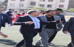 بازدید دکتر علی جوادی و دکتر میرشاد ماجدی از هیات فوتبال جنوبغرب