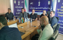 برگزاری اختتامیه کلاس مربیگری در A فوتبال با حضور ماجدی