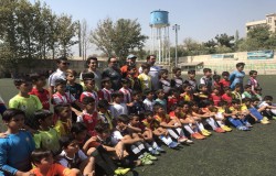 نخستین جلسه تمرین استعدادهای مدارس فوتبال برگزار شد