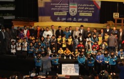 مراسم تجلیل از برترین های فوتبال جنوب غرب تهران برگزار شد