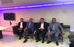 مراسم تودیع و معارفه دکتر سید میرشاد ماجدی در محل هیات فوتبال تهران