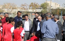 بازدید دکتر علی جوادی و دکتر میرشاد ماجدی از هیات فوتبال جنوبغرب