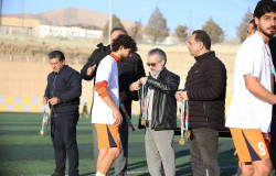 مراسم قهرمانی تیم امید سایپا در لیگ برتر+گزارش تصویری