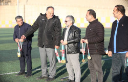 مراسم قهرمانی تیم امید سایپا در لیگ برتر+گزارش تصویری