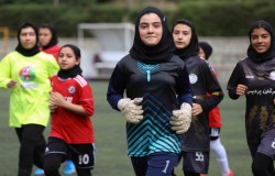 بازدید ماجدی از تمرینات انتخابی تیم ملی فوتبال بانوان